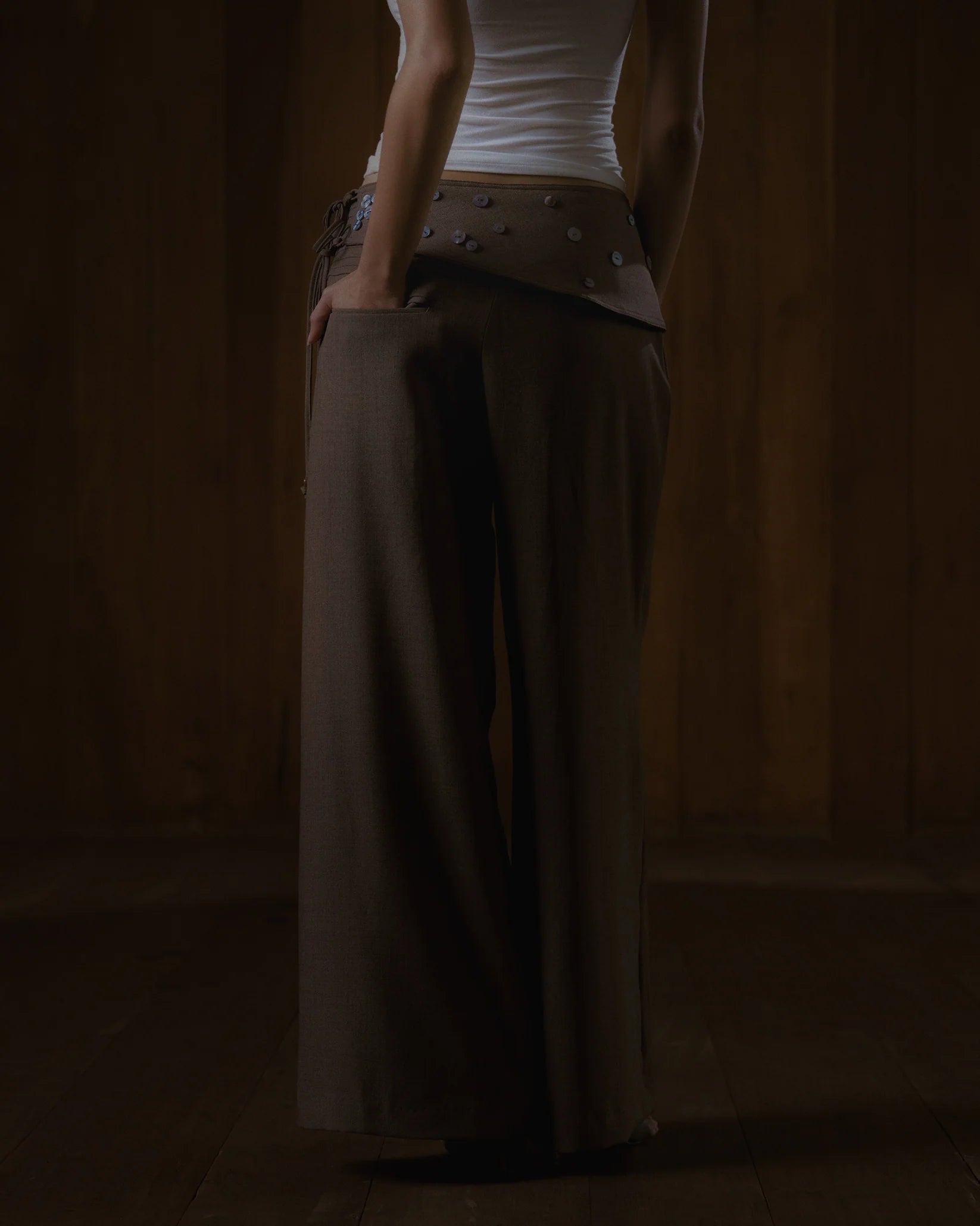 Shelldon Pants (Brown)