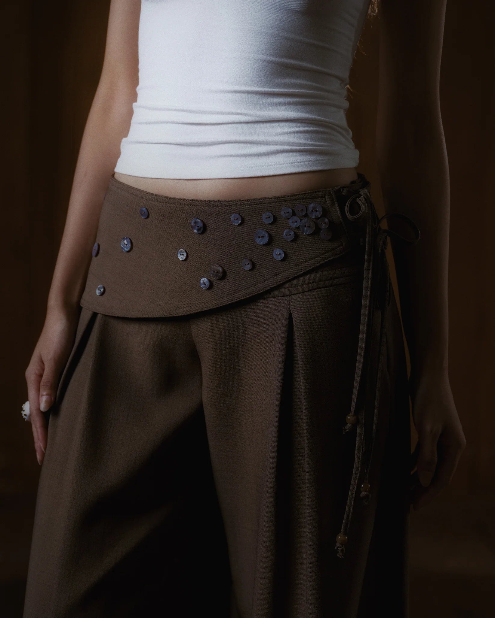 Shelldon Pants (Brown)