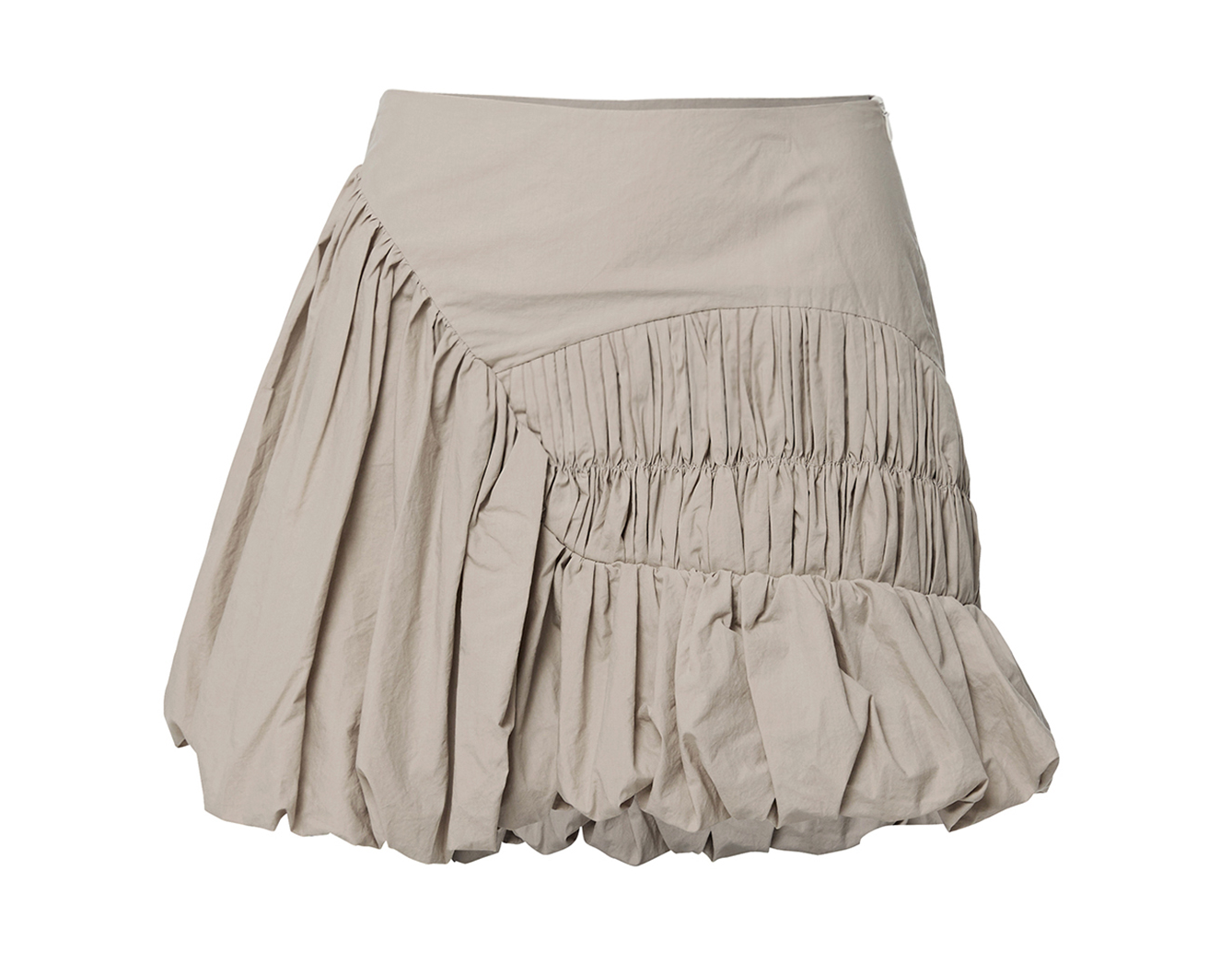 Lua Balloon Skirt (Beige)