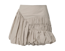 Lua Balloon Skirt (Beige)