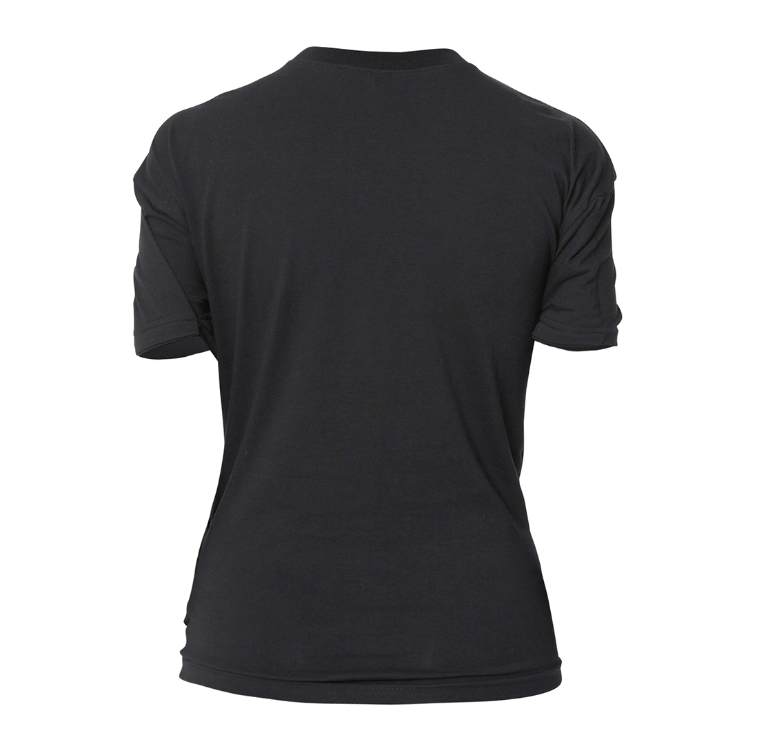 Asymmetrical Layered T-Shirt (Black)
