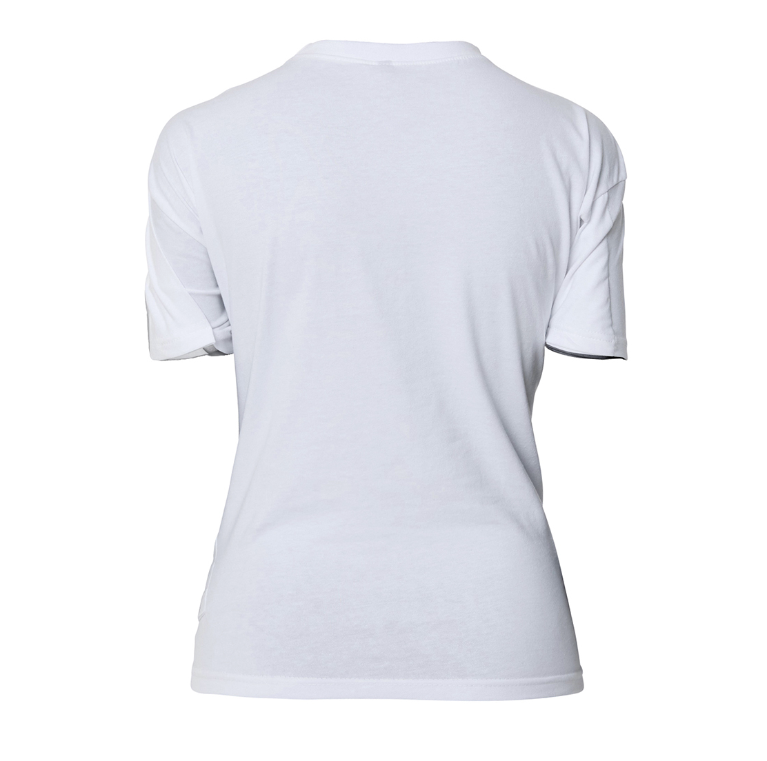 Asymmetrical Layered T-Shirt (White)