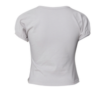 Kaya Shirred T-Shirt (Gray)