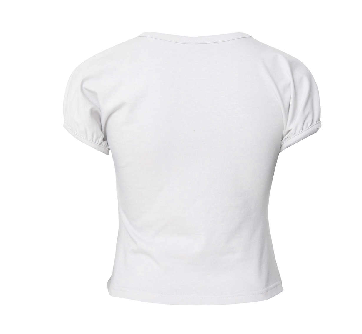 Kaya Shirred T-Shirt (White)