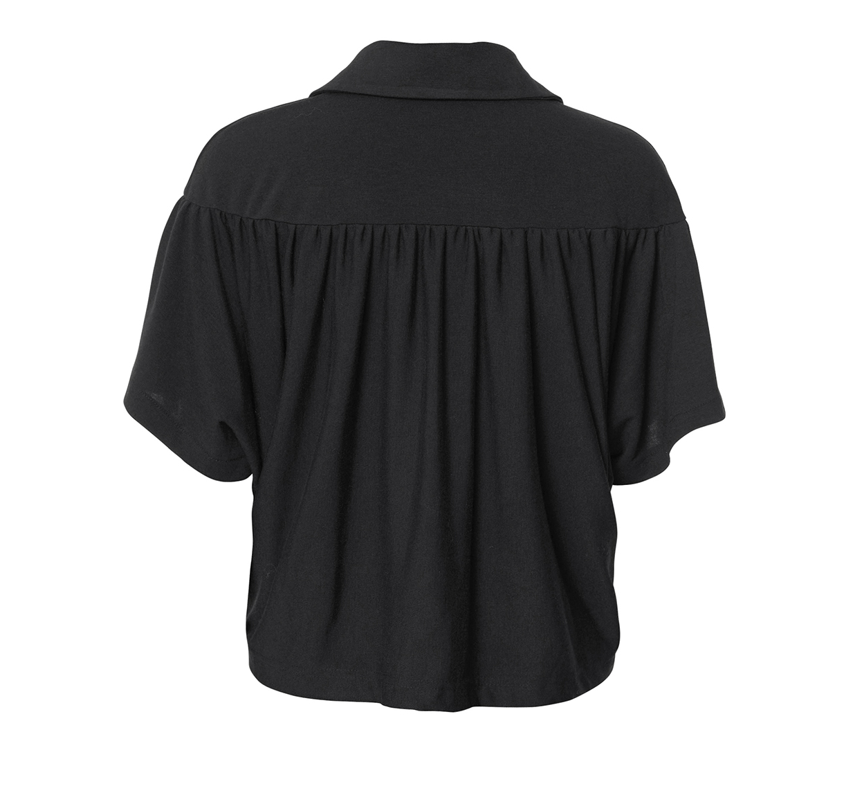 Cape Draped Cardigan (Black)
