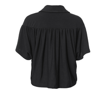 Cape Draped Cardigan (Black)