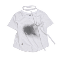 Vanish Tie Scarf T-Shirt (White)