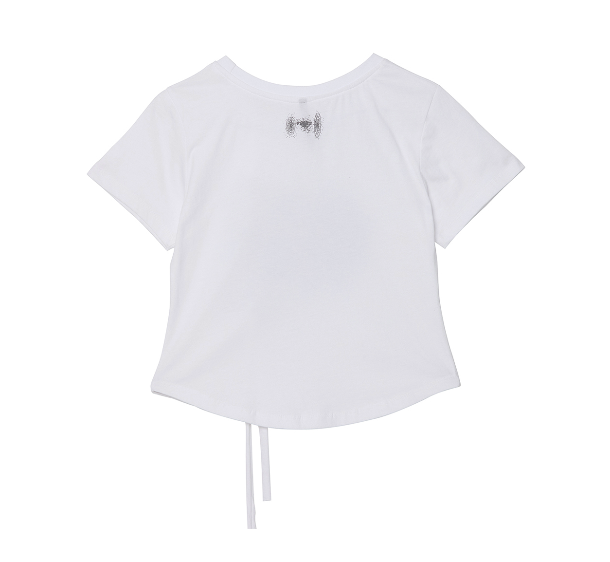 Vanish Tie Scarf T-Shirt (White)