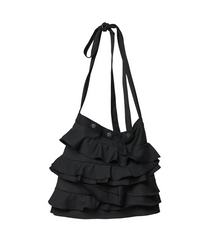 Faye Frill Bag (Black)