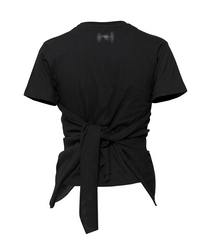 Bustier Layered T-Shirt (Black/Black)