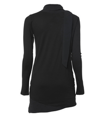 Layered Chifon Scarf Long Sleeve