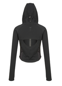Division Cut-Out Hooded Zip-Up