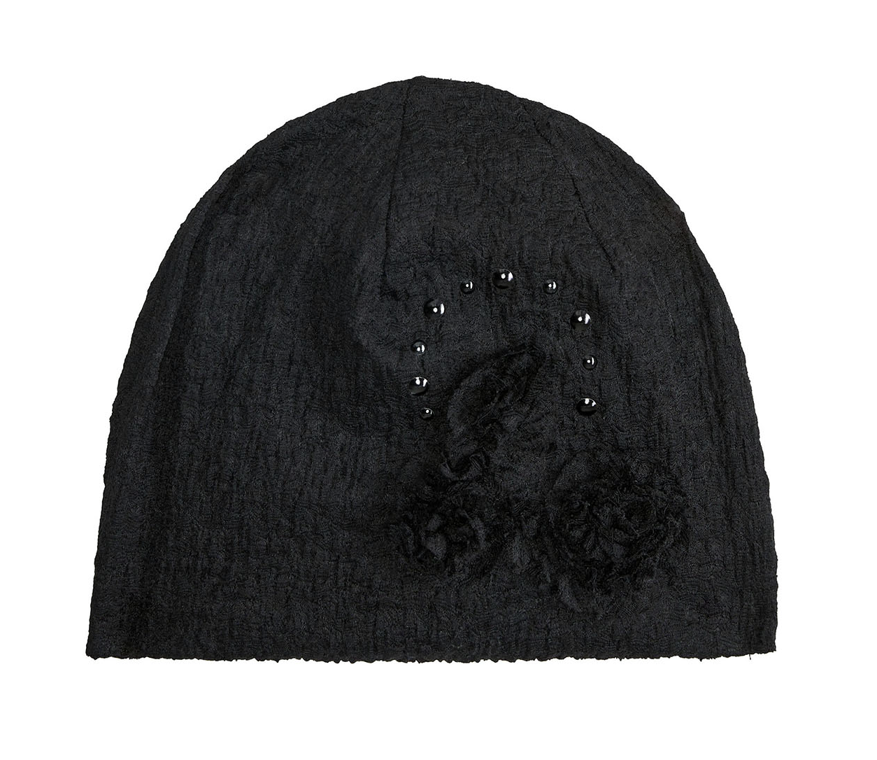 Ruffle Shirring Beanie