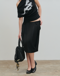 Skirt:03 - Pleated Skirt (Black)