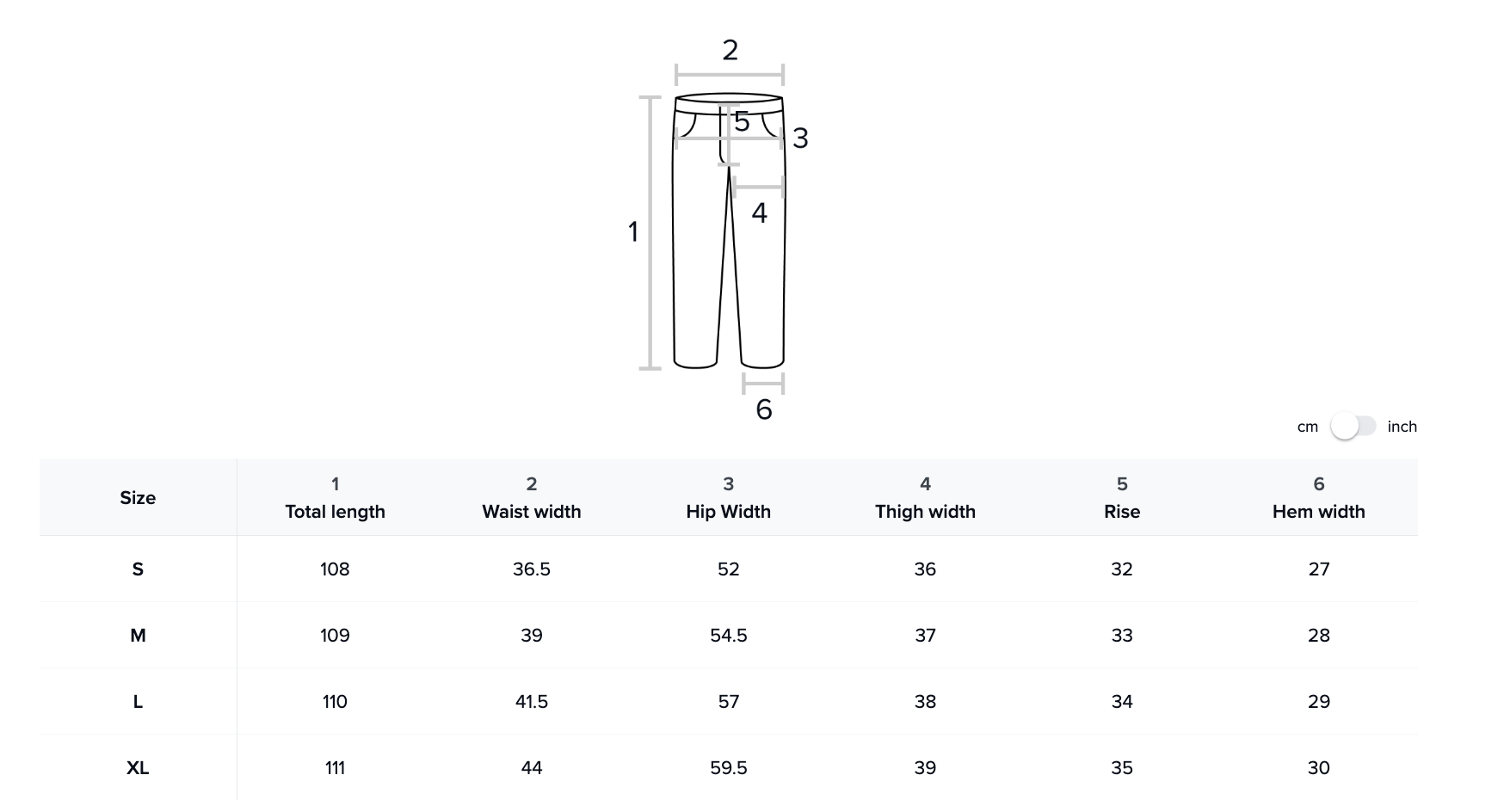 Legacy Wide Denim Pants (Dark Blue)