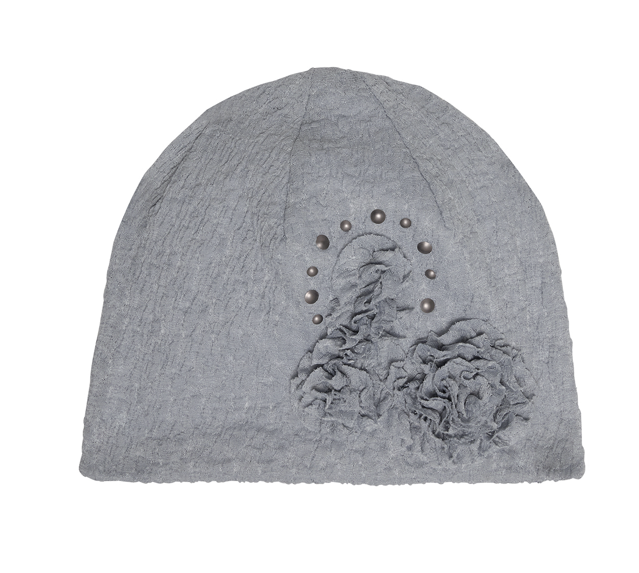 Ruffle Shirring Beanie