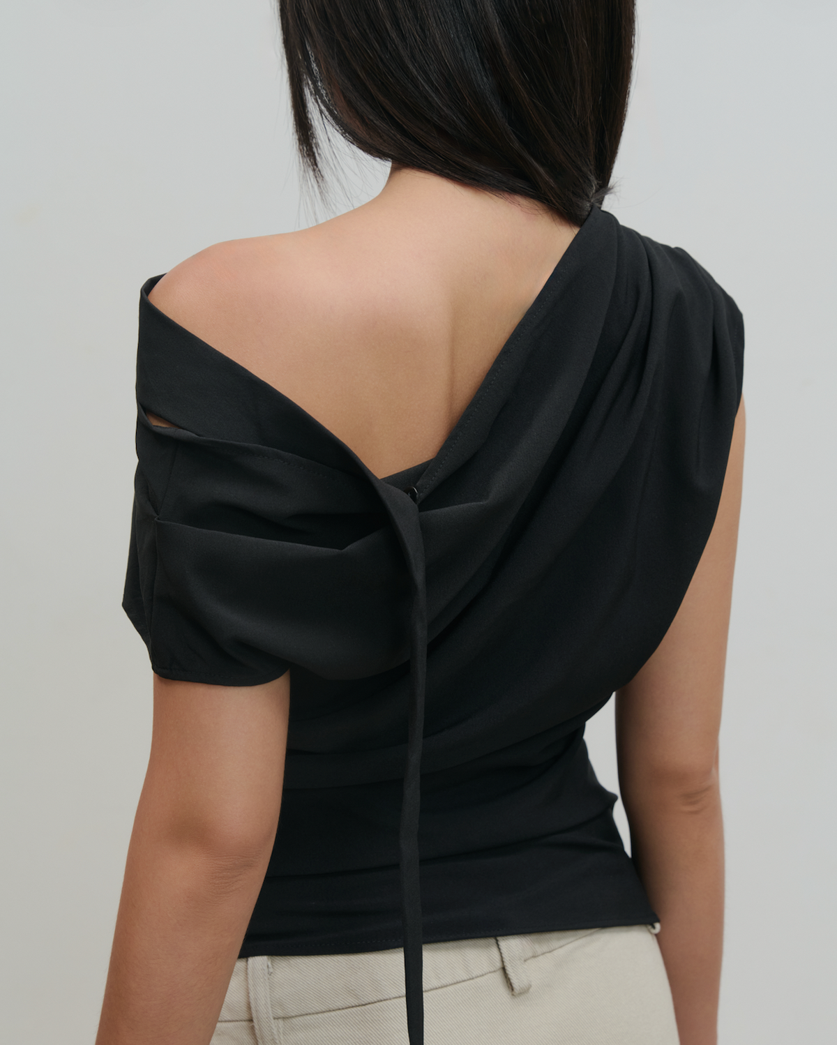 Pants:02 - Drape Top (Black)