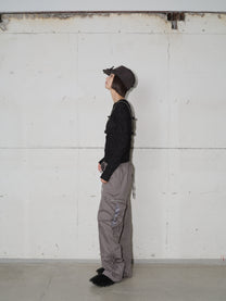 Side Pocket Silhouette Pants