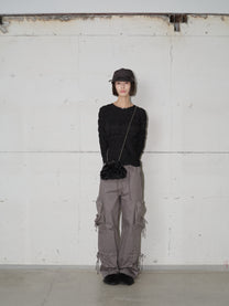 Side Pocket Silhouette Pants
