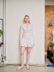 TXT X TSW Striped Balloon Shorts