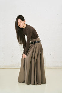 Nylon Belt Skirt