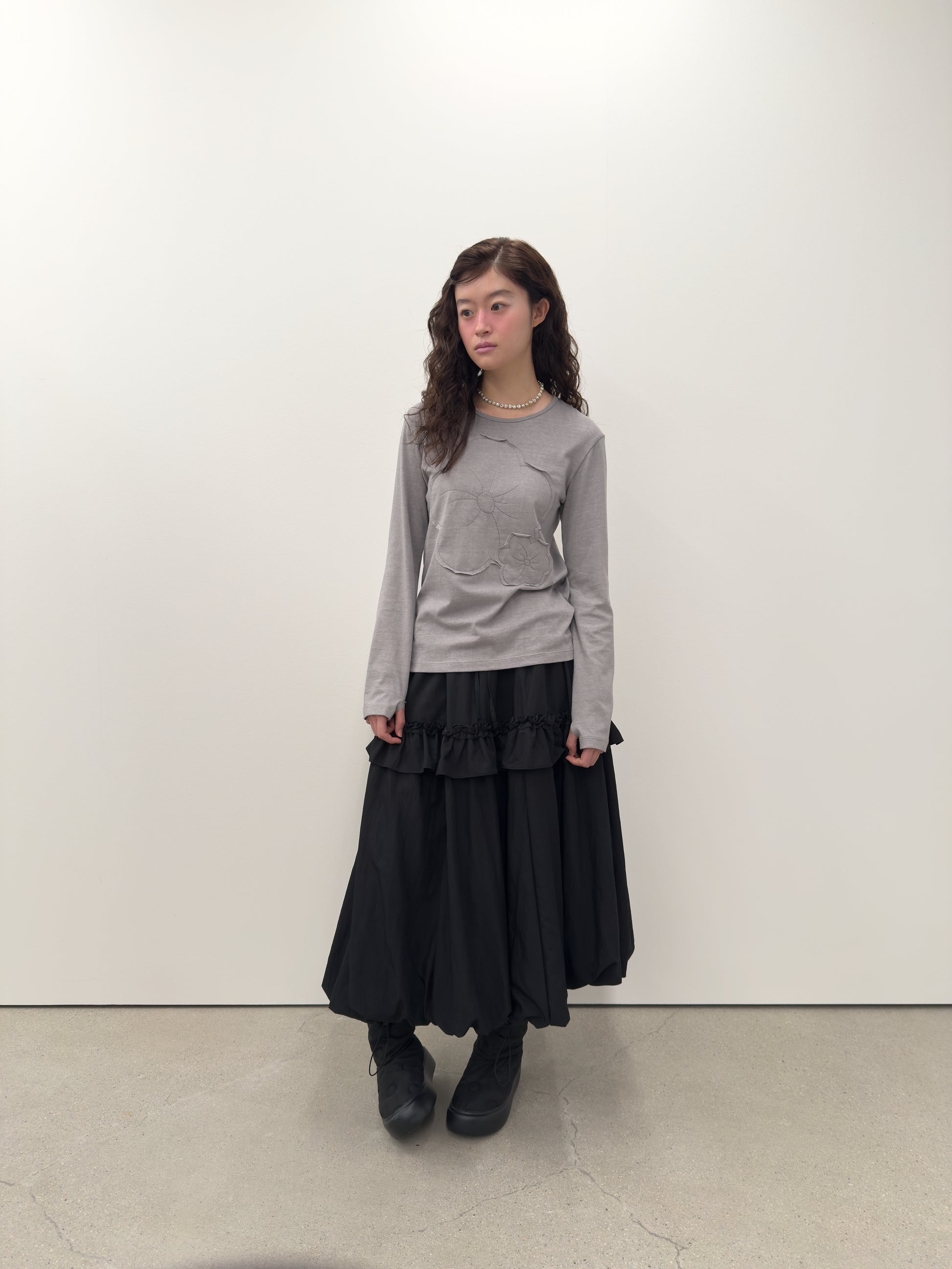 Flower Appliqué Top