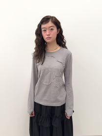 Flower Appliqué Top