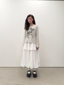 Buttoned Airbrush Top