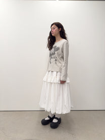 Buttoned Airbrush Top