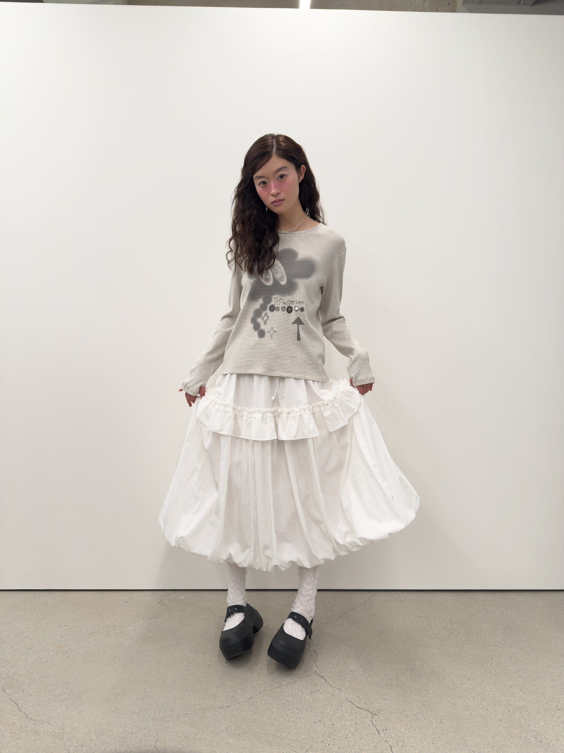 Buttoned Airbrush Top