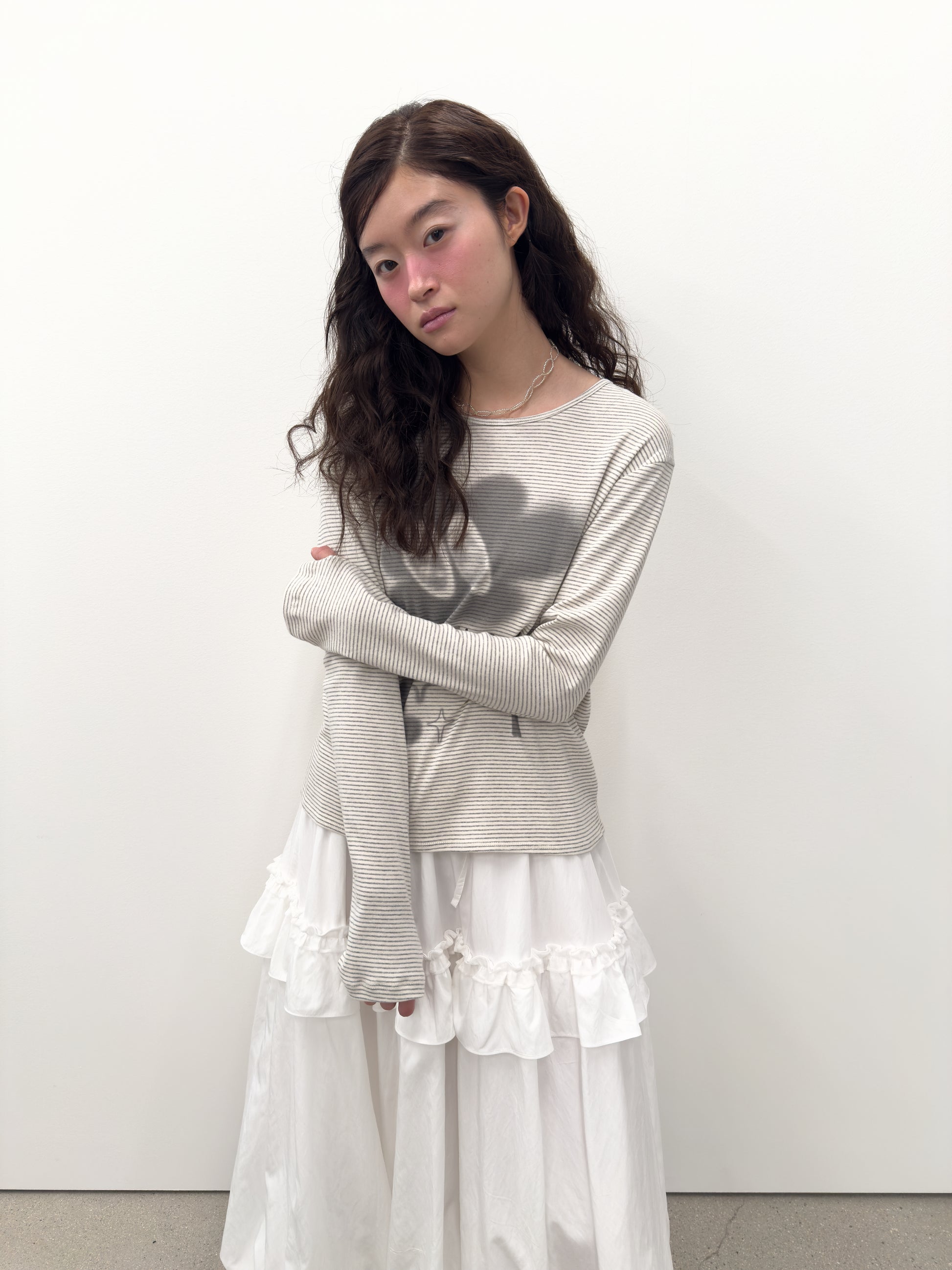 Buttoned Airbrush Top