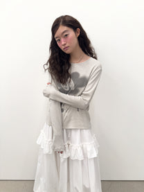 Buttoned Airbrush Top