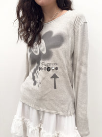 Buttoned Airbrush Top