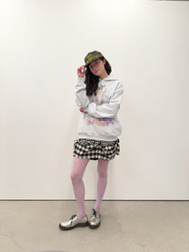 Star Patched Rabbit Hoodie