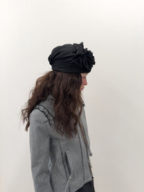 Ruffle Stitch Hoodie Jacket