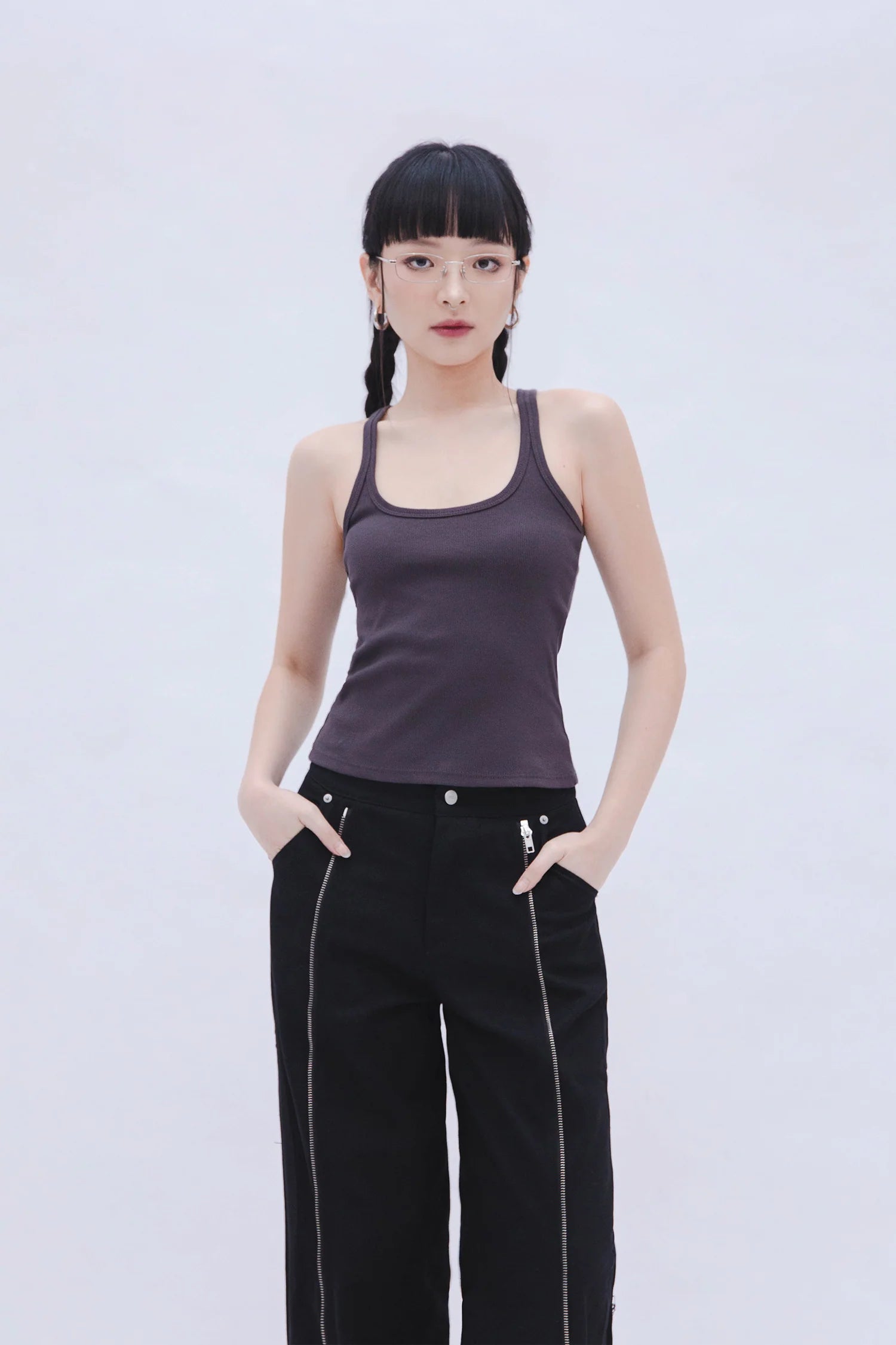 Detachable Cargo Pants (Black)