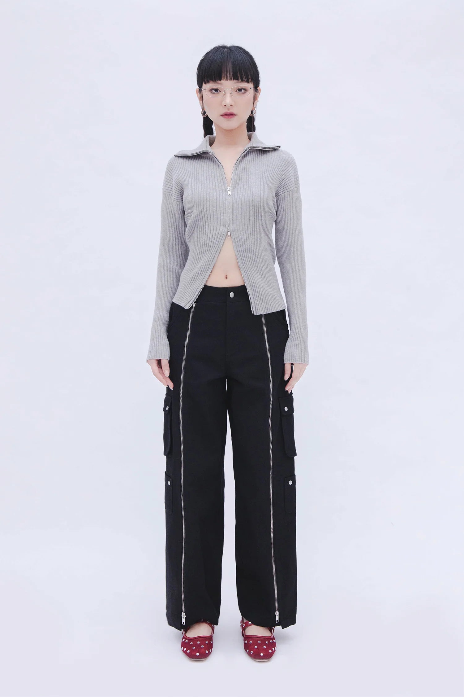 Detachable Cargo Pants (Black)