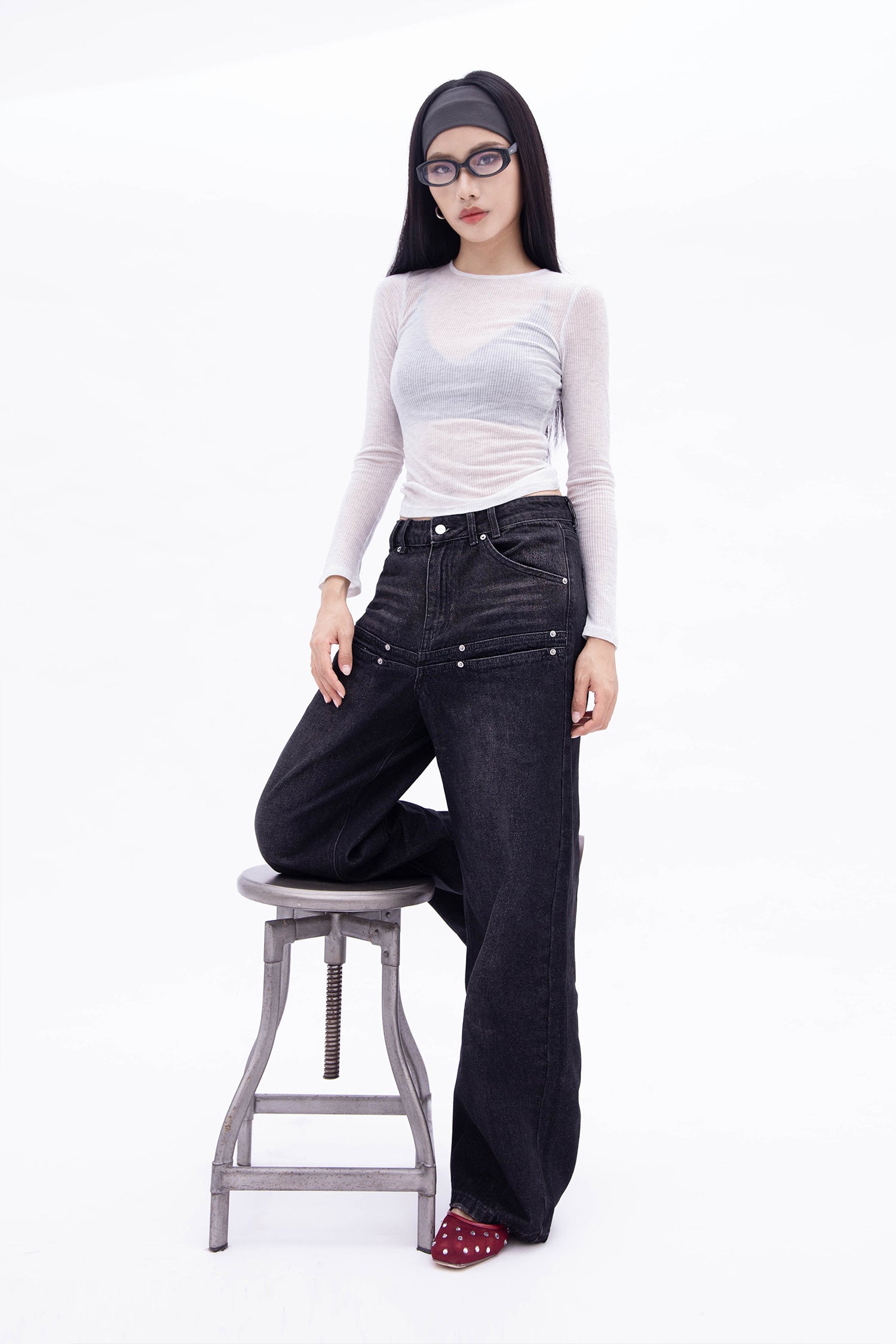 BILLIE JEANS (BLACK)