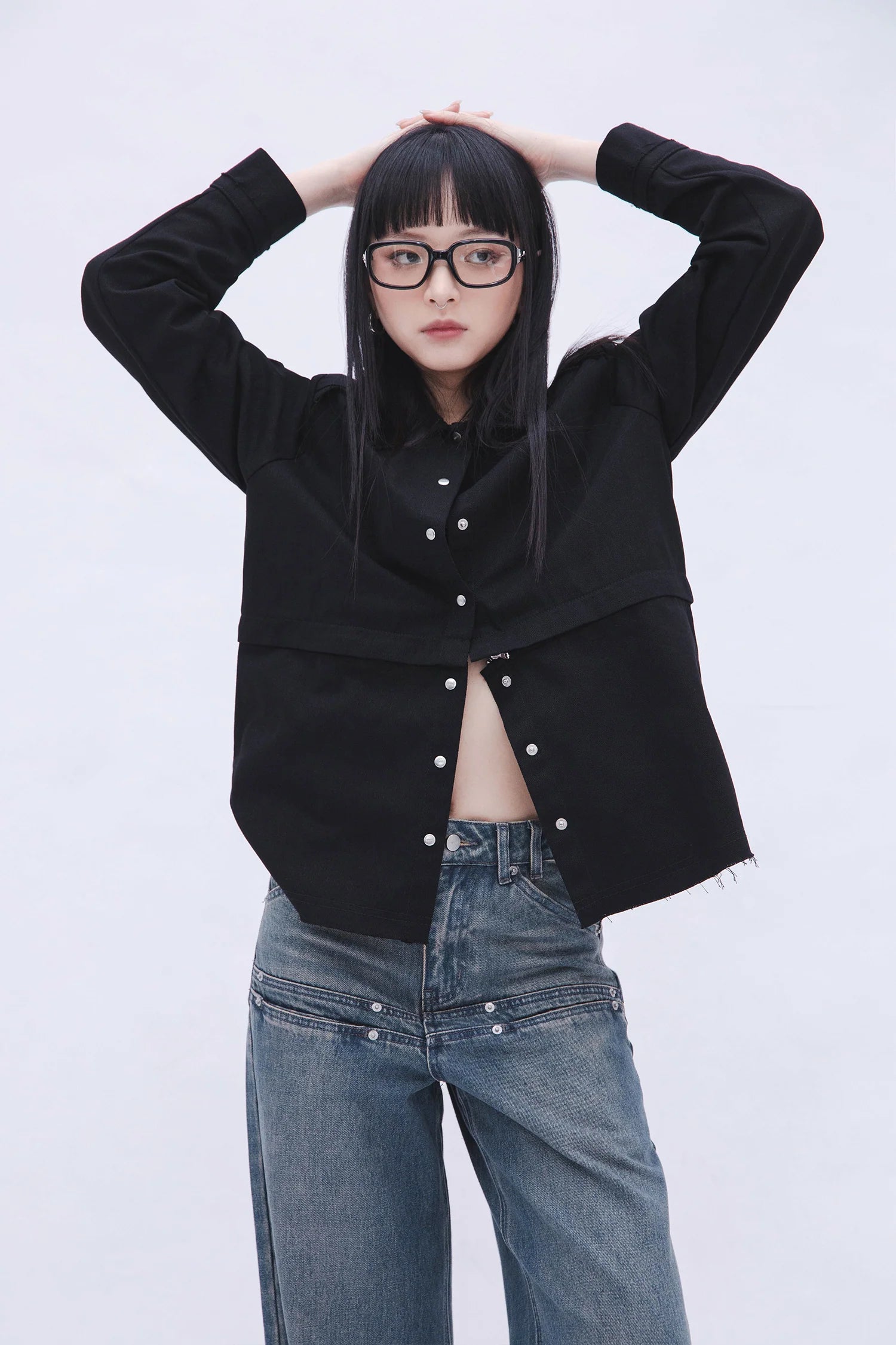 Detachable Shirt (Black)