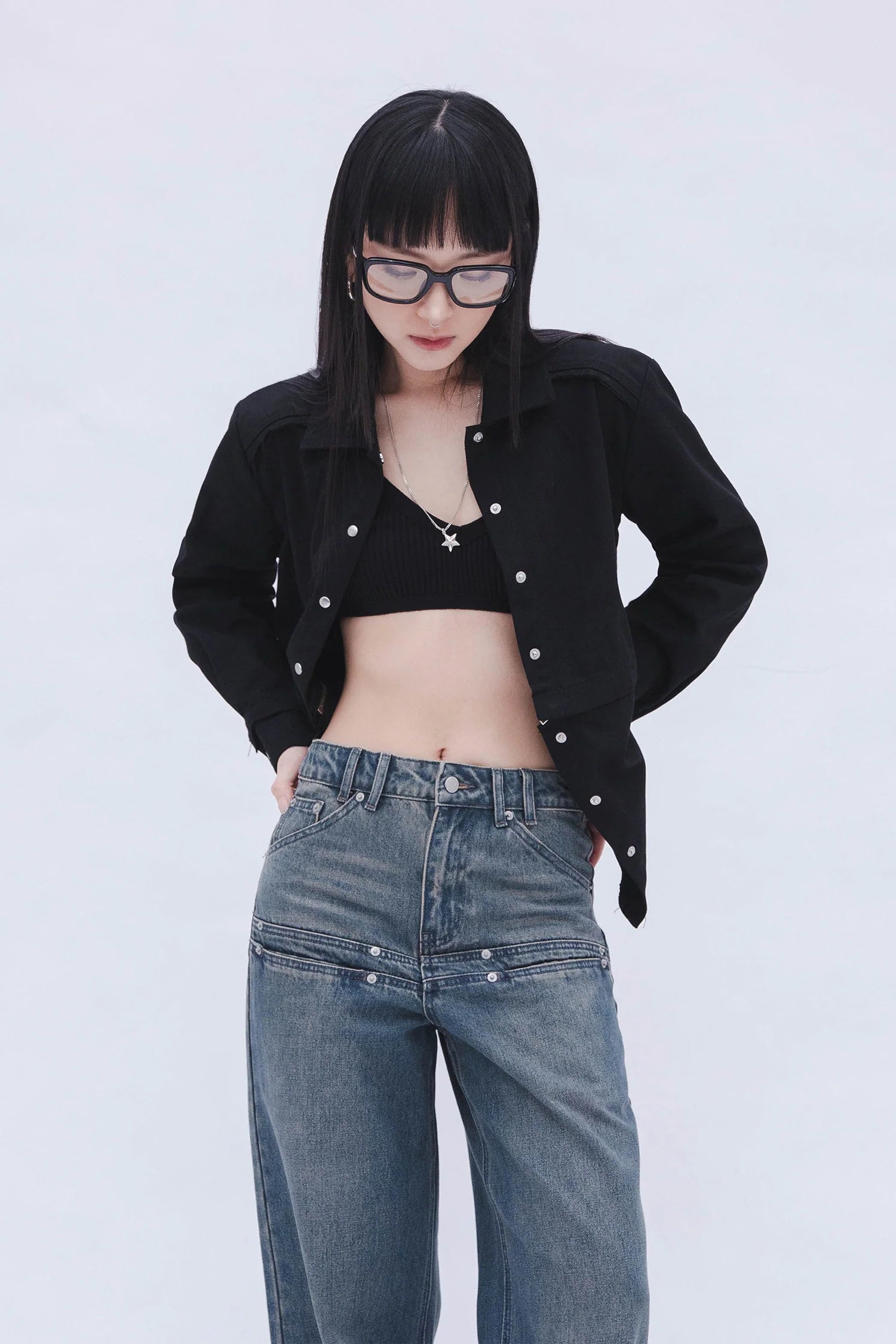 Detachable Shirt (Black)