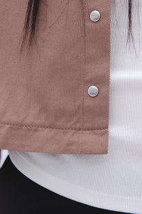 Detachable Shirt (Taupe)
