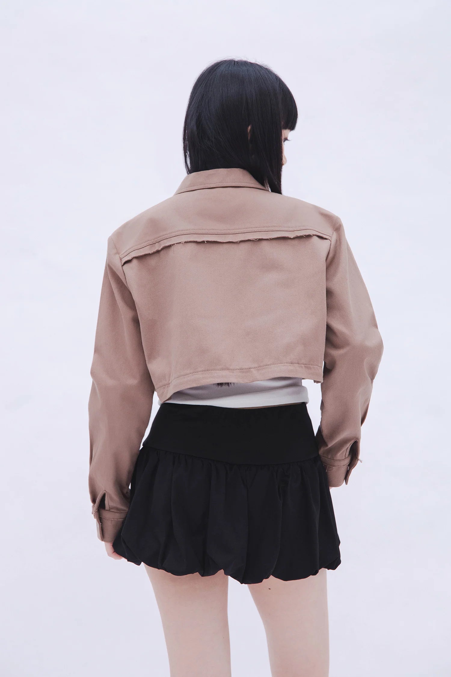 Detachable Shirt (Taupe)