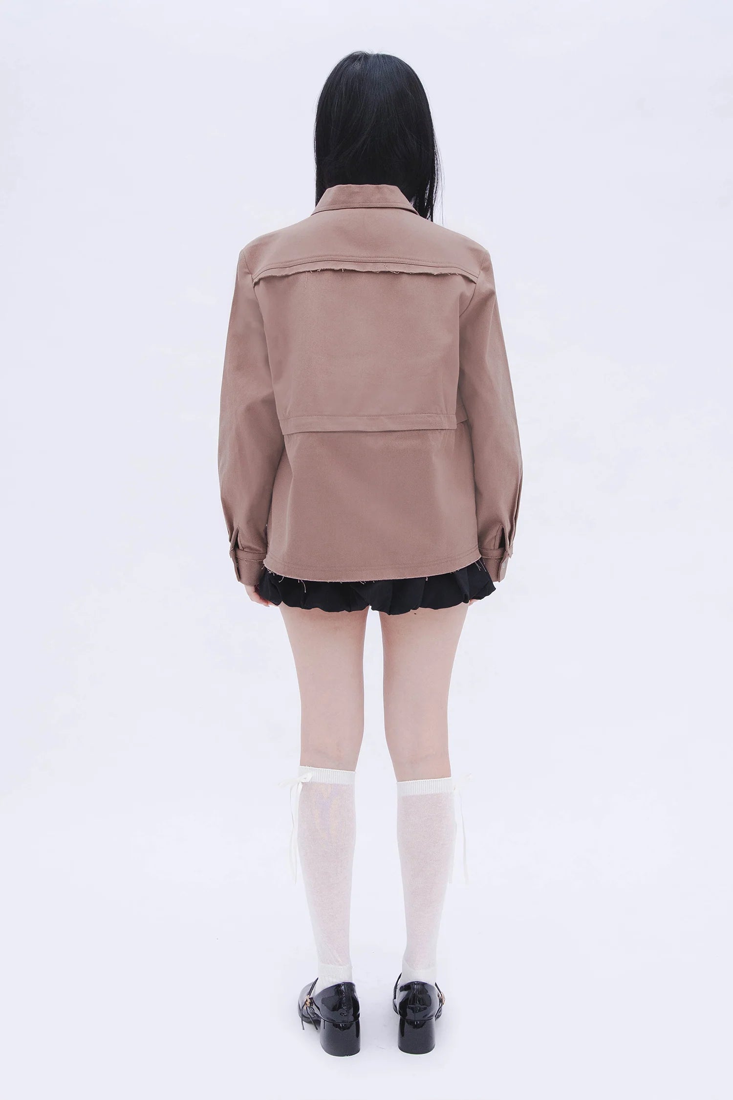 Detachable Shirt (Taupe)