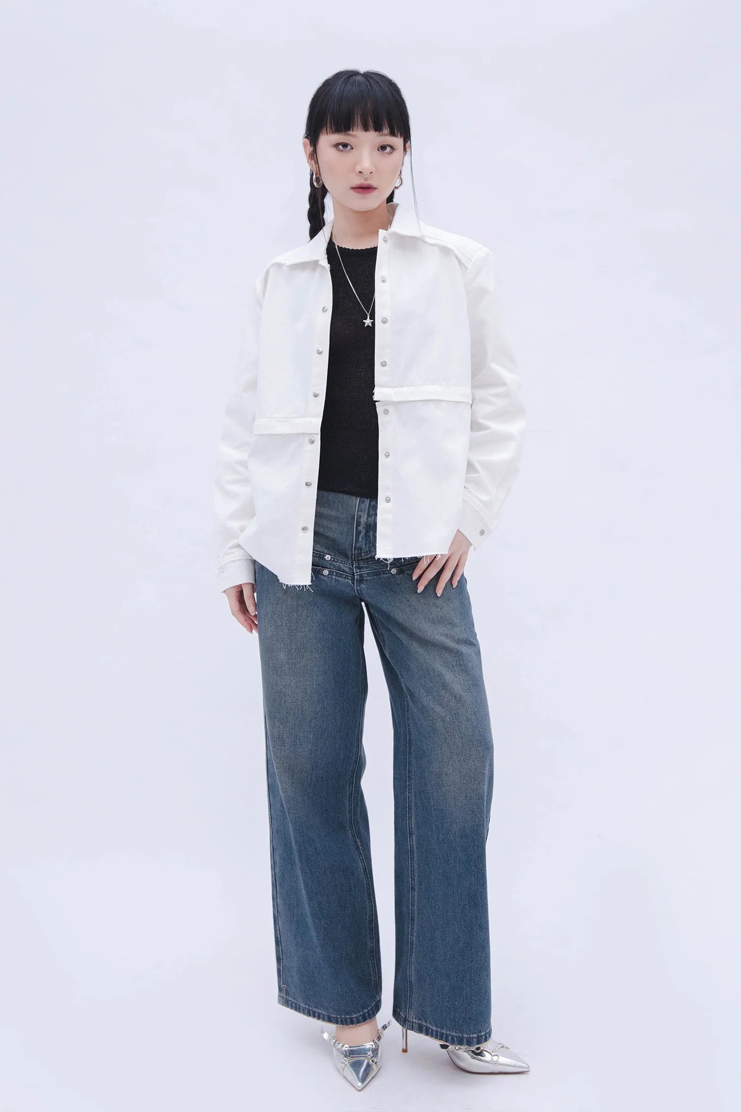 Detachable Shirt (White)
