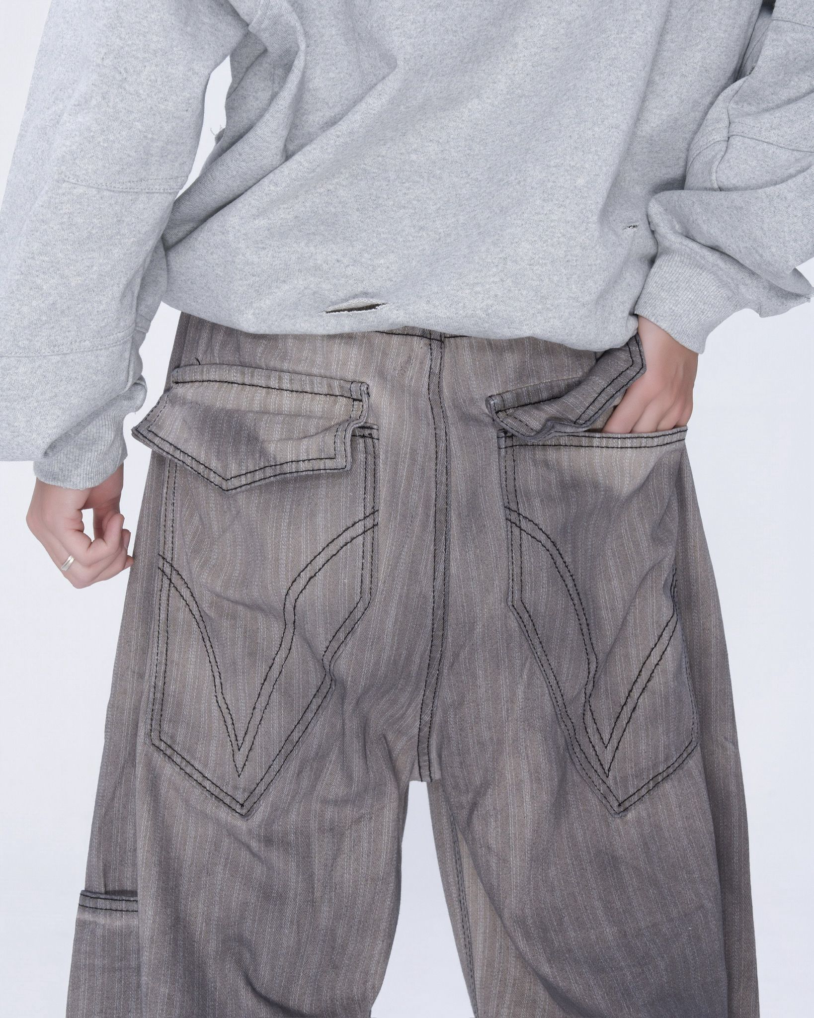 CRASH PINSTRIPE CUTS