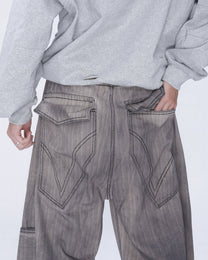 CRASH PINSTRIPE CUTS