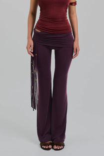 Whip Pants (Wine)