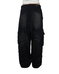 Balloon Pants V2 - Washed Black