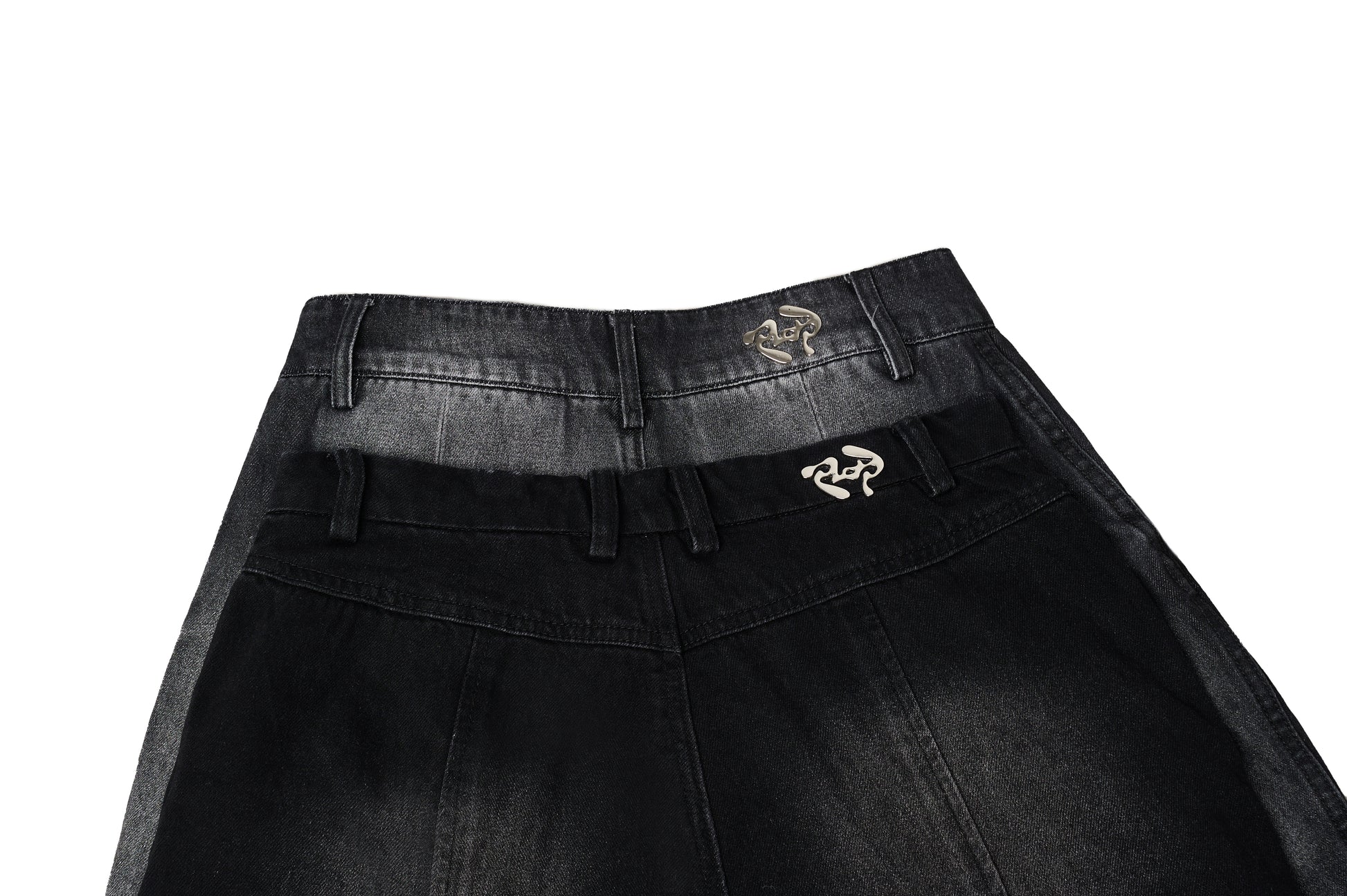 Balloon Pants V2 - Washed Black