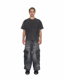 BALLOON PANTS V2 - WASHED GREY
